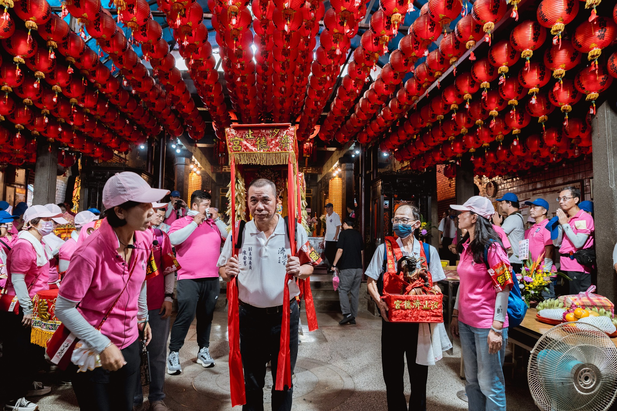 濟德宮百人行腳基隆圓滿完成