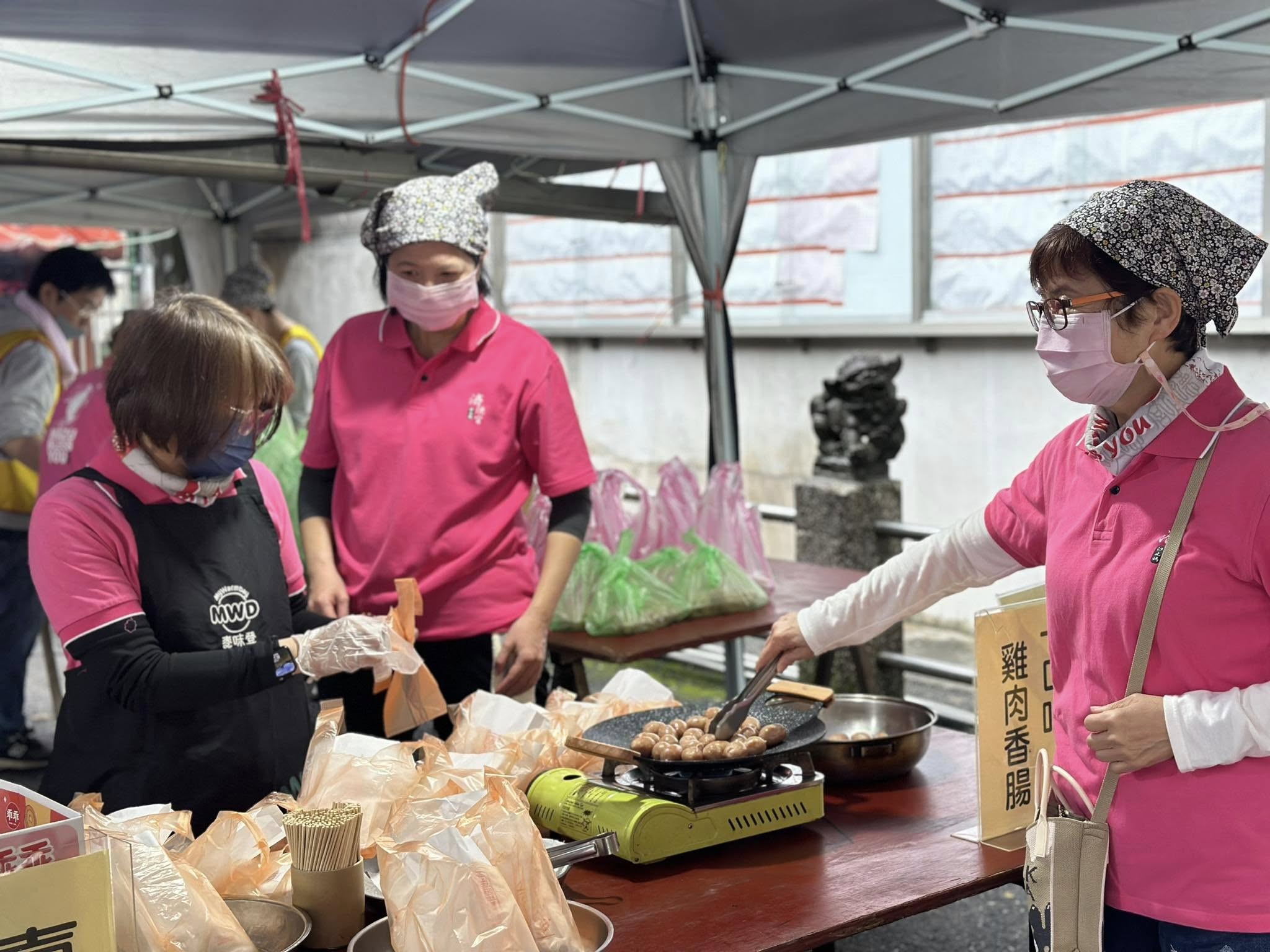 油飯義賣活動圓滿成功