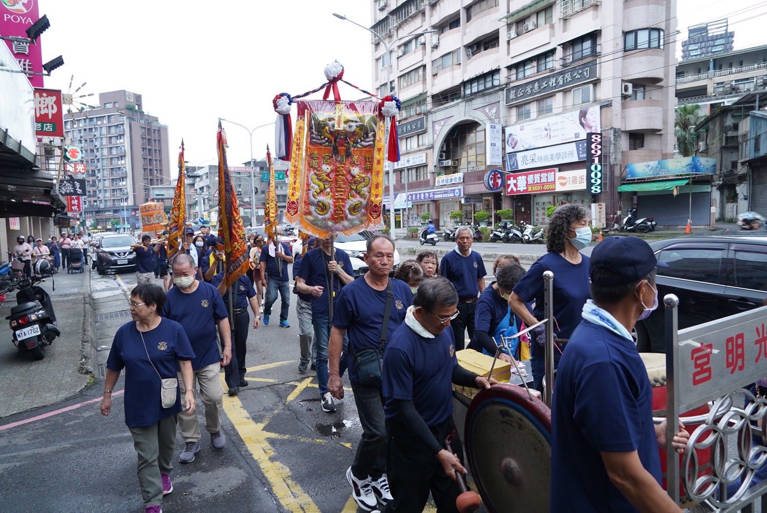 歡迎竹南港墘光明宮駐駕濟德宮 共結善緣 廟誼長存