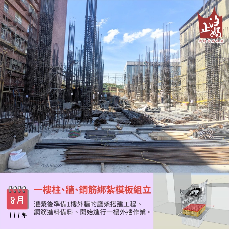 重建新廟進度報告